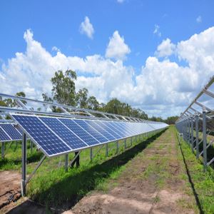 Sistema de muntatge en terra de pila d'acer galvanitzat en calent