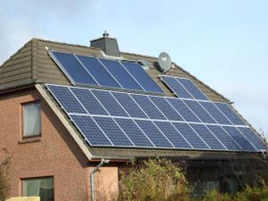 Sistema d'energia solar per a habitatges petits