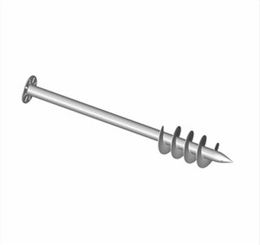 Muntatge a terra solar de cargol helicoïdal